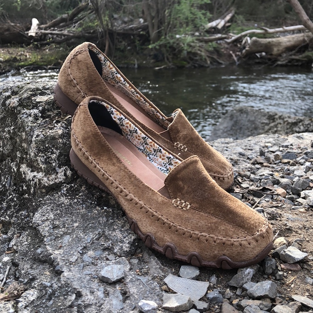 Limited Ed. Brown Leather Sketchers NWOT